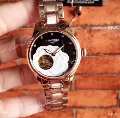Top Grade Replica Longines Rose Gold Ladies Watch - Longines Small watch